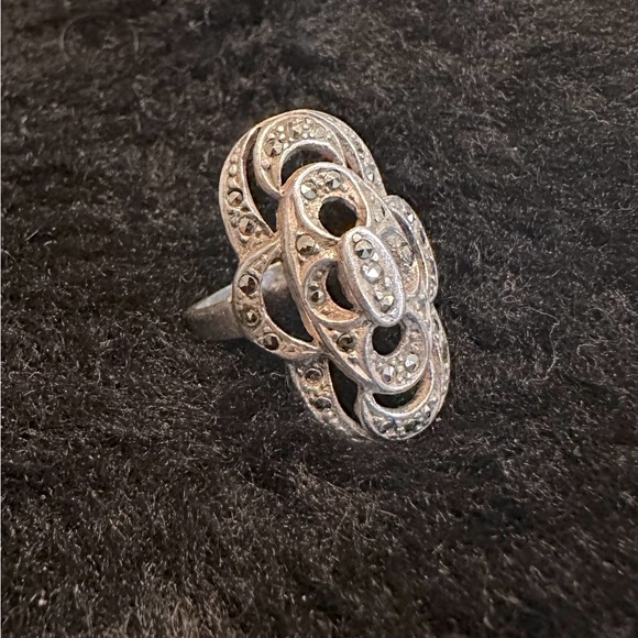 Jewelry - Marcasite 925 Silver Ring